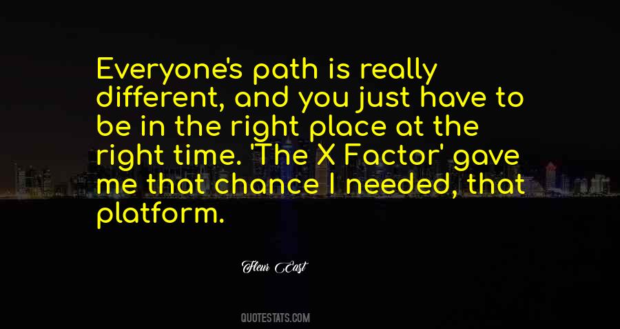 Everyone Has A Different Path Quotes #603897