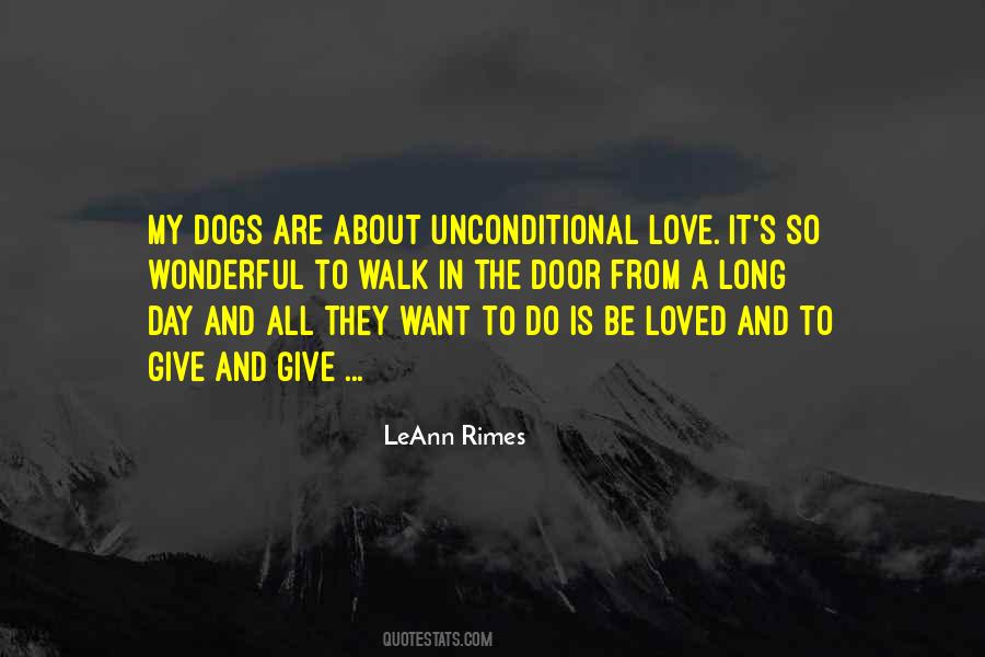 Love A Dog Quotes #1107363