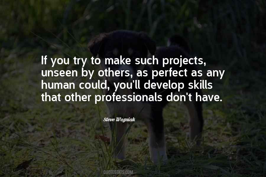 Develop Skills Quotes #569611