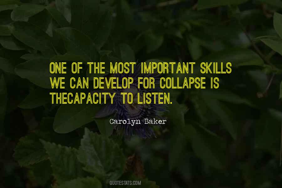 Develop Skills Quotes #882476