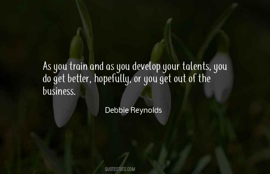 Develop Talent Quotes #1081229