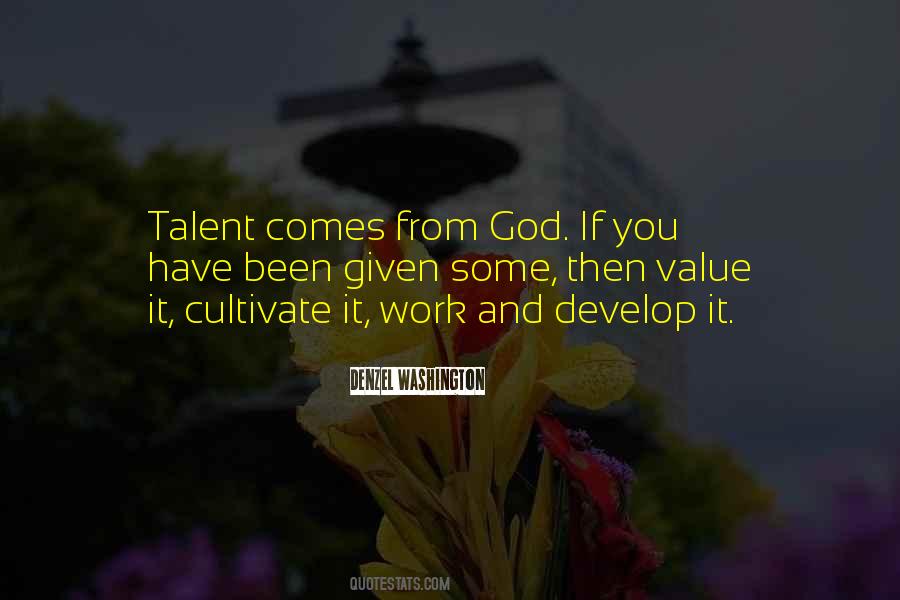 Develop Talent Quotes #304266