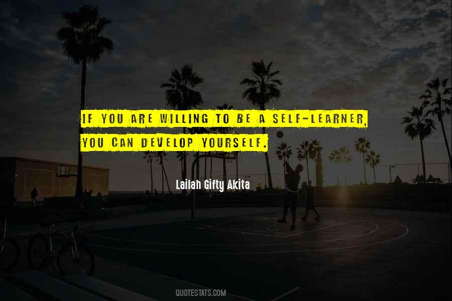 Develop Yourself Quotes #657806