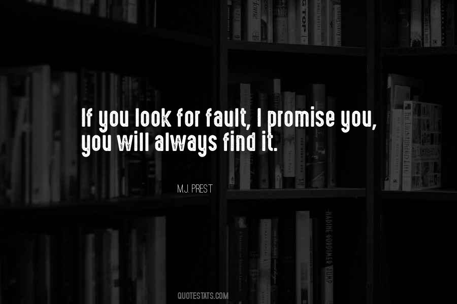 Its Not Always Your Fault Quotes #63668