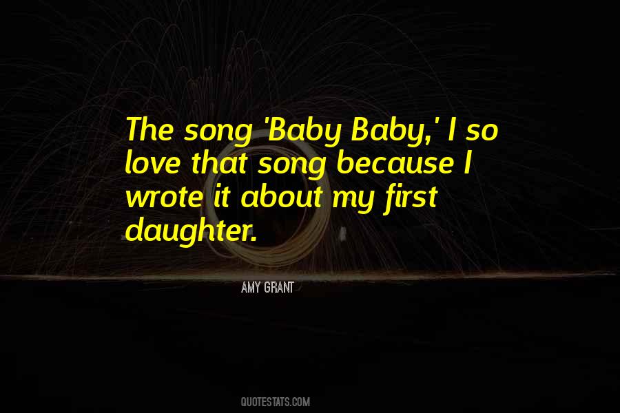 Baby Song Quotes #1778722