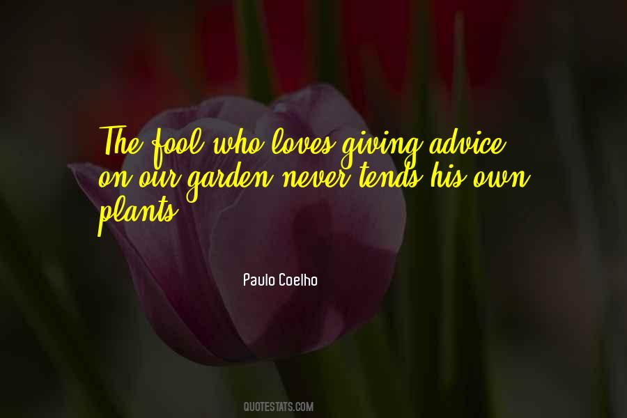 The Fool Who Quotes #1603465