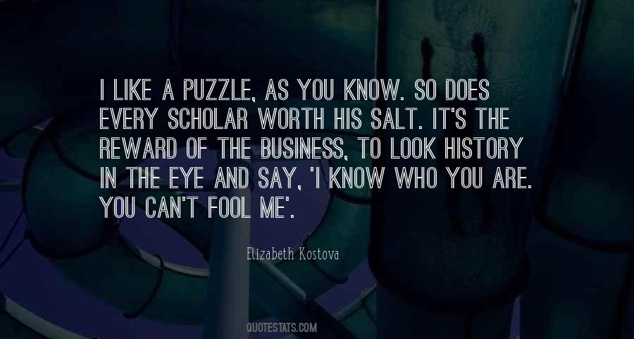 The Fool Who Quotes #75548