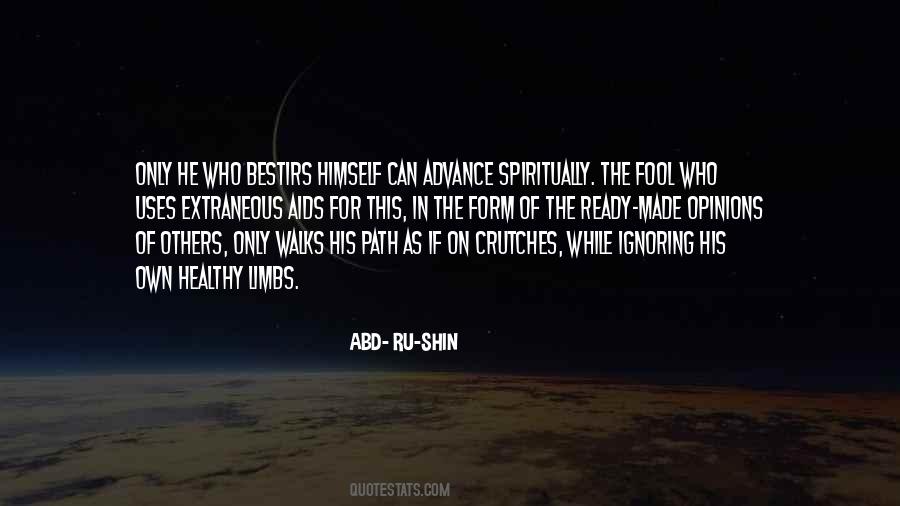 The Fool Who Quotes #903580