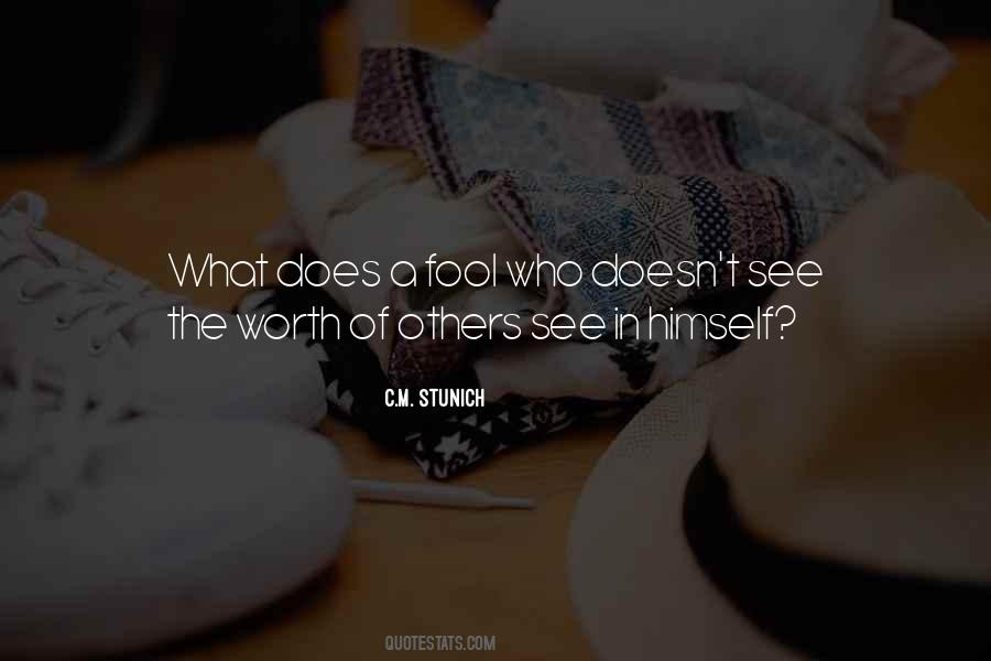 The Fool Who Quotes #946796