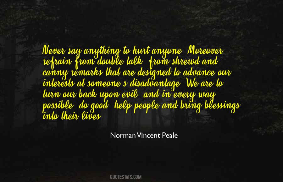 Blessing To Someone Quotes #1473861