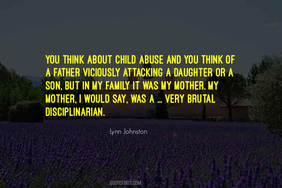 Mother Abuse Quotes #250962