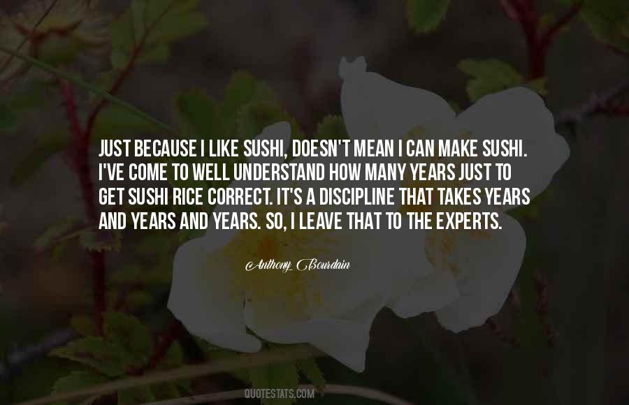 Sushi Rice Quotes #370196