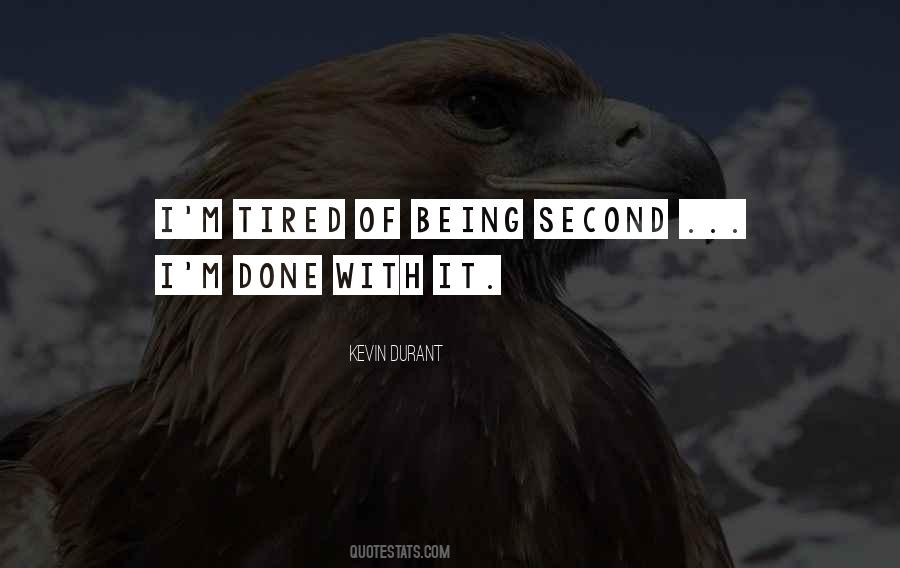 Im Not Second Quotes #326098 Im Not Second Quotes #326098