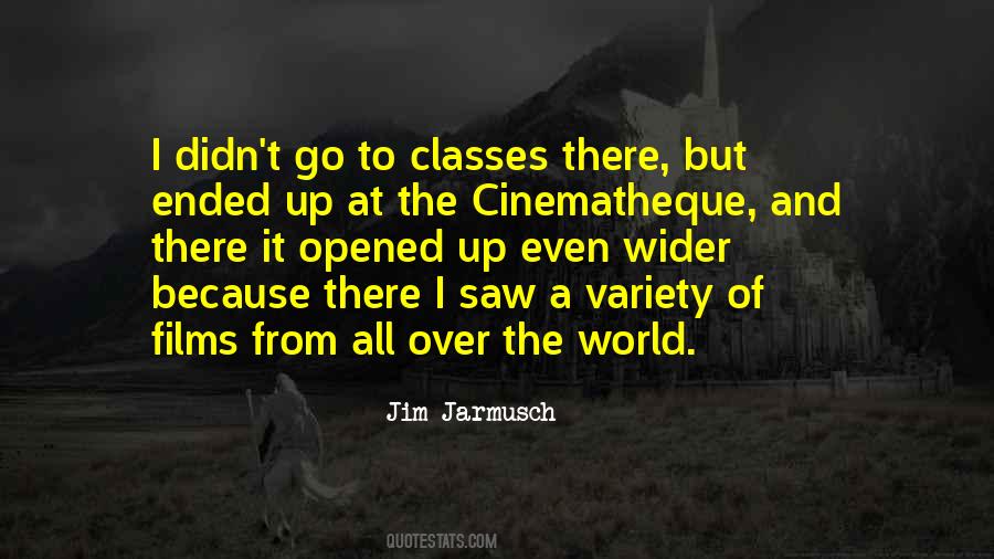 Quotes About Jarmusch #929704