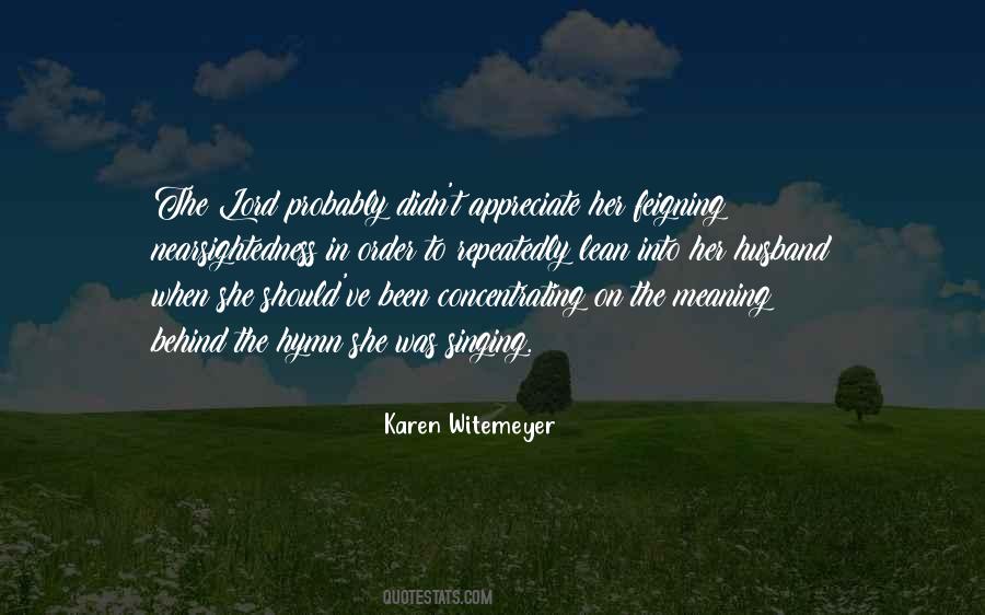 I Appreciate You My Husband Quotes #1506105