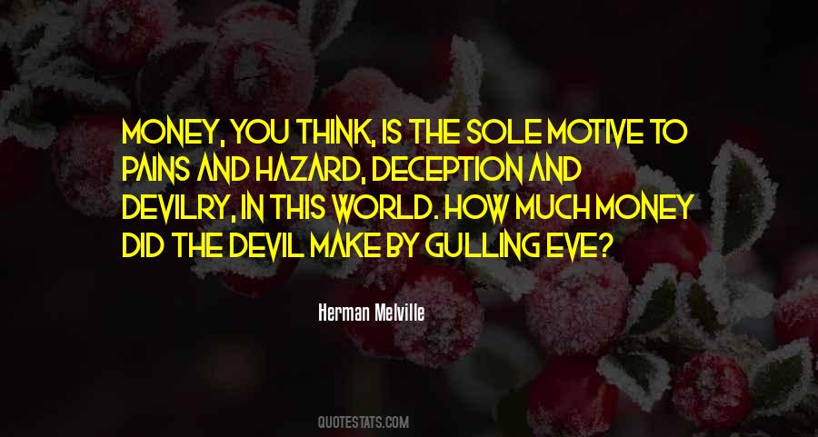 Devil Deception Quotes #1819011