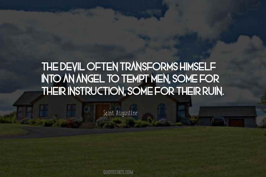 Devil Himself Quotes #1018028