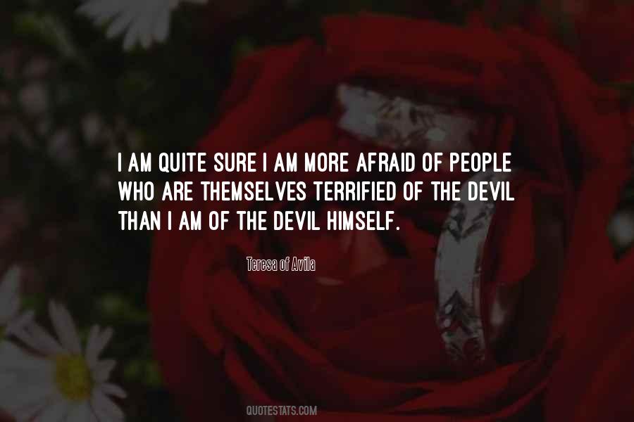 Devil Himself Quotes #829244