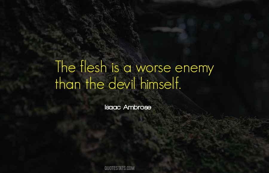 Devil Himself Quotes #873795