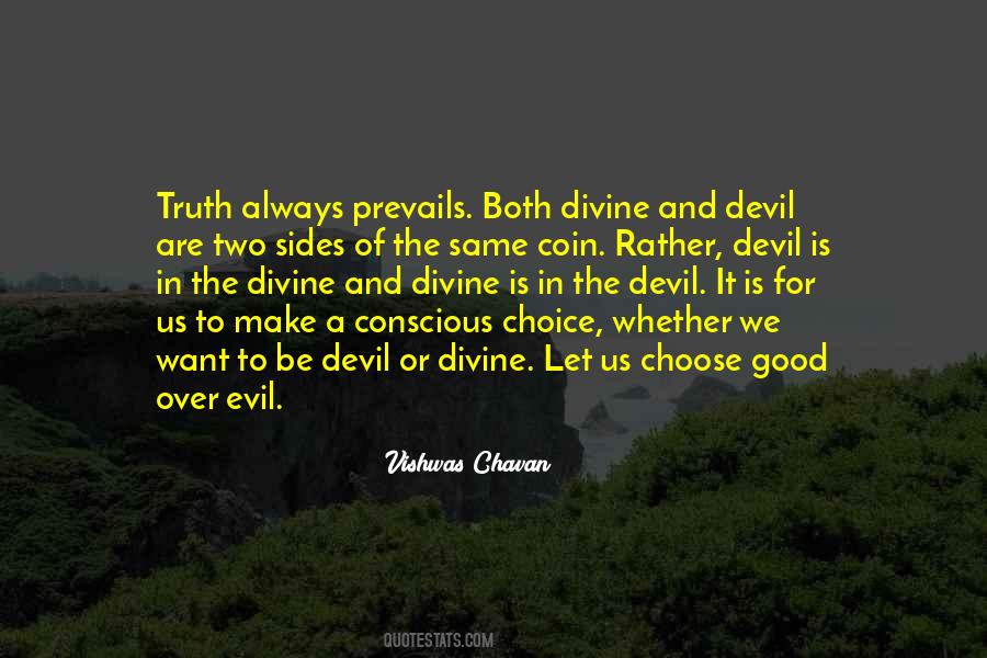 Devil In Us Quotes #980751