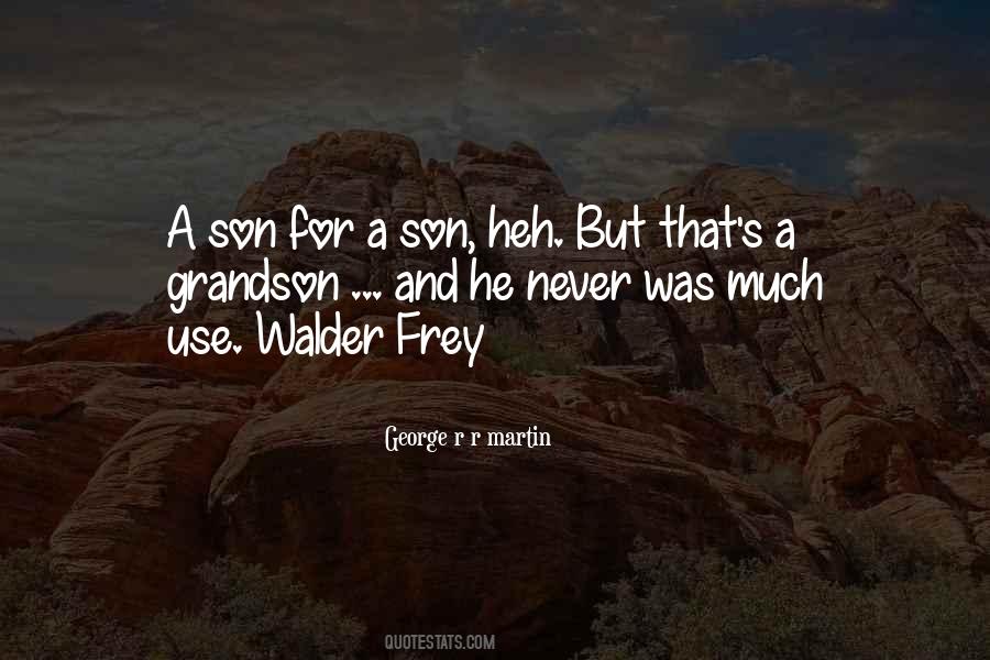 Son Grandson Quotes #1137330