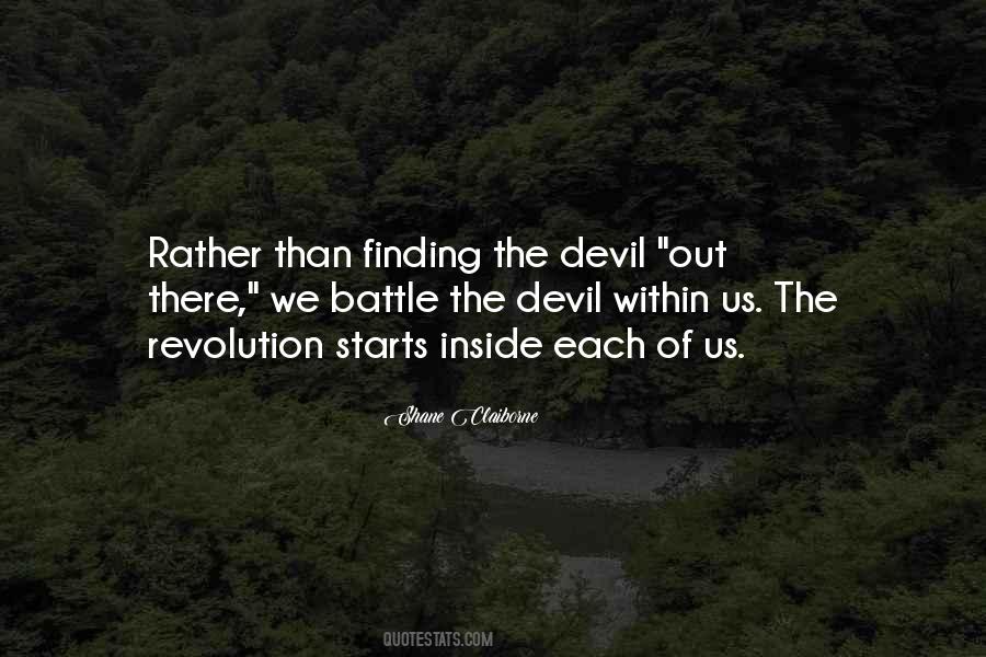 Devil Inside You Quotes #1678061