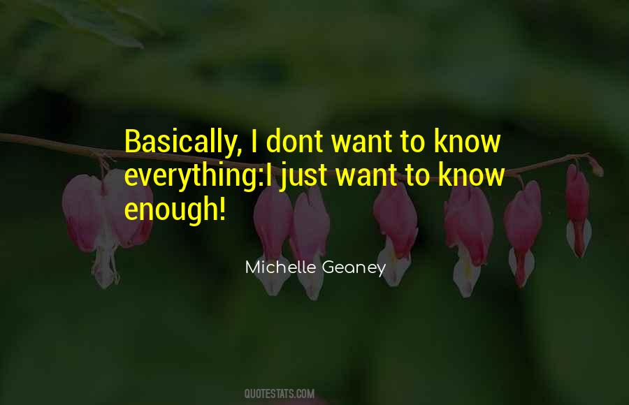 I Dont Know U Quotes #1276097