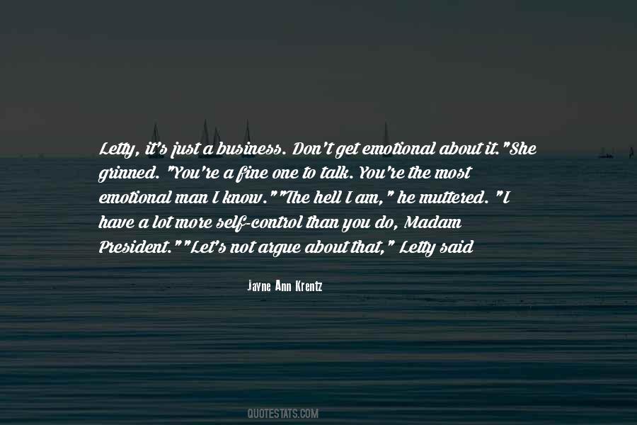Business Emotional Quotes #1595682