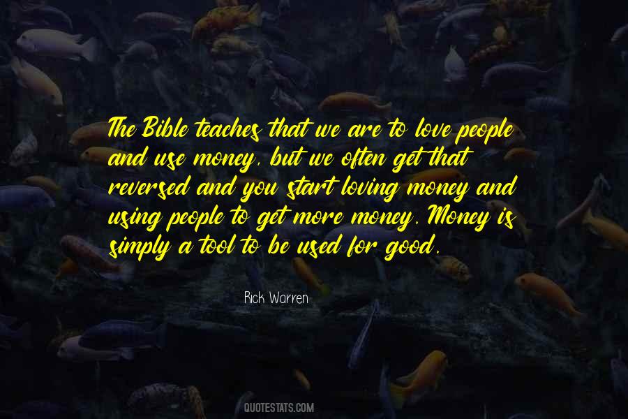 Money Is A Tool Quotes #1639610