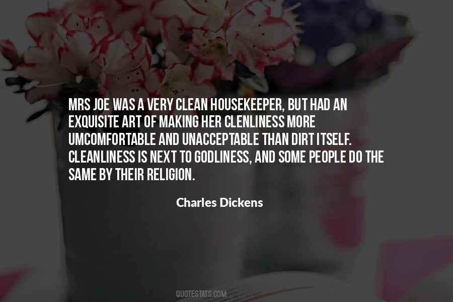 Quotes About A Housekeeper #1099836