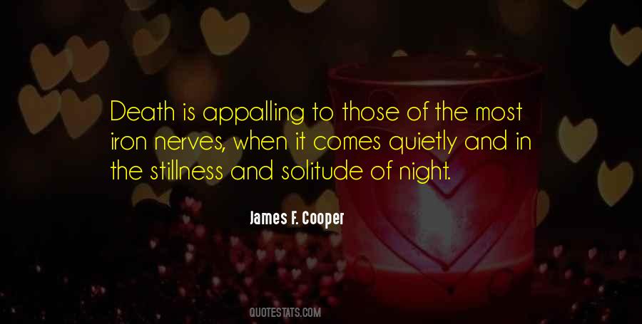 Night Solitude Quotes #1199525