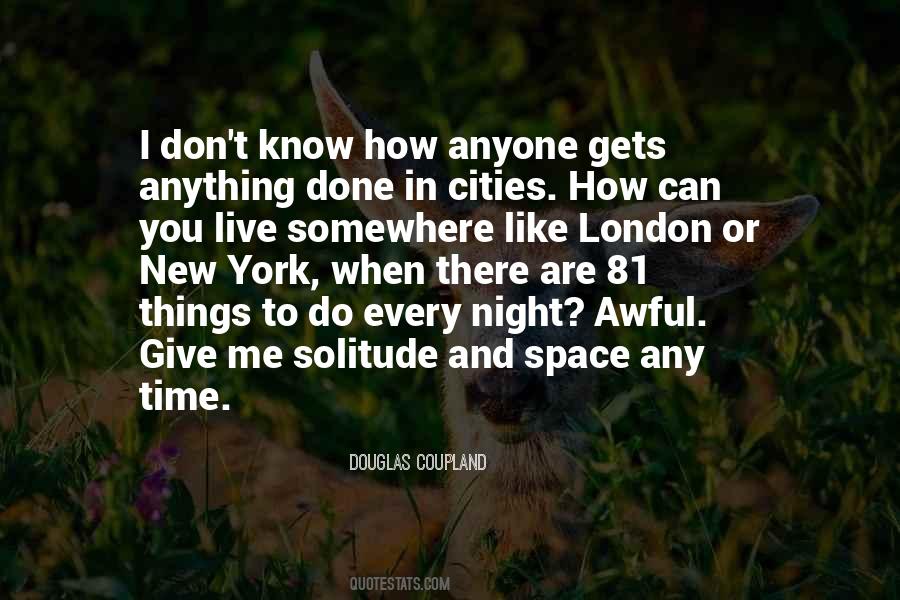 Night Solitude Quotes #1579342