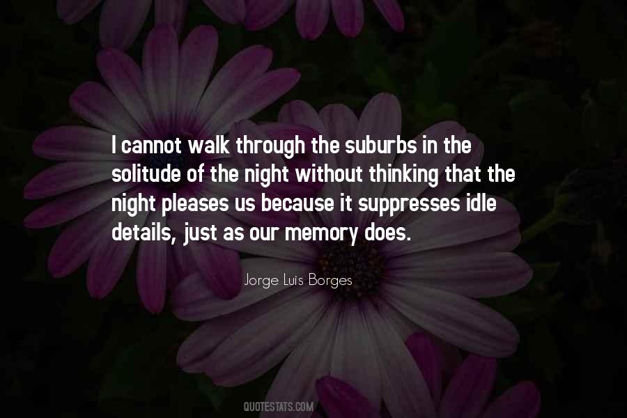 Night Solitude Quotes #1658086