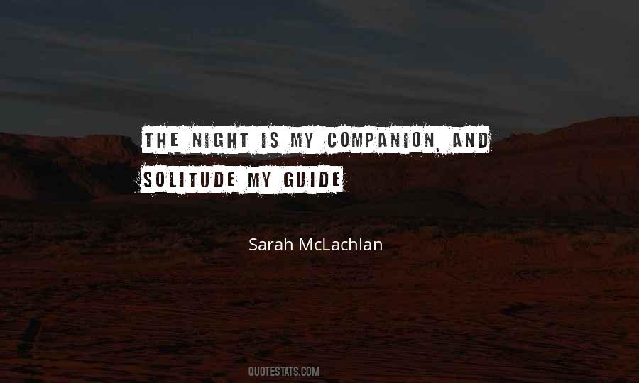 Night Solitude Quotes #642848