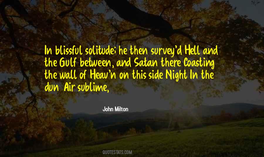 Night Solitude Quotes #772811