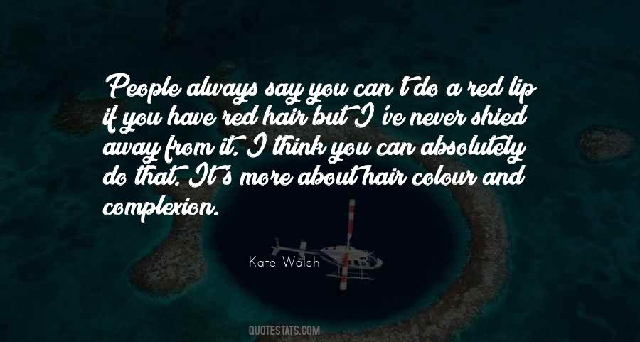 About Red Quotes #1815933