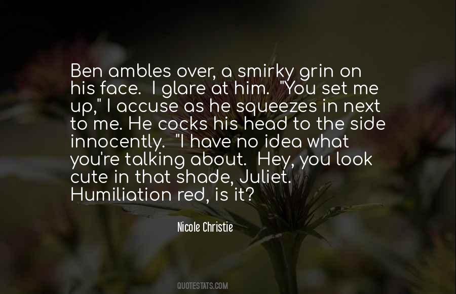 About Red Quotes #444937