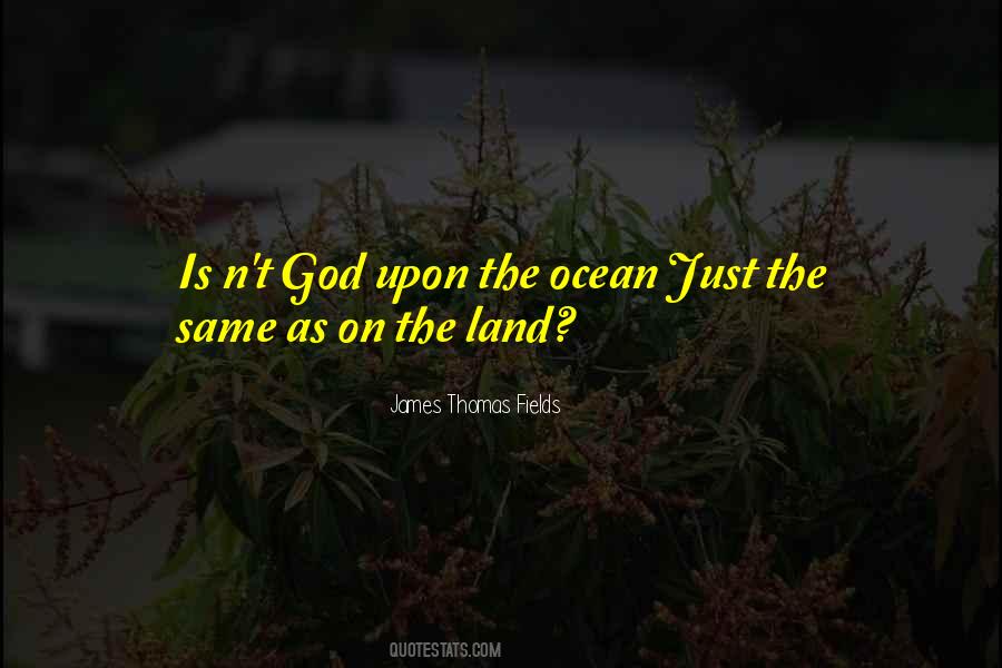 God Ocean Quotes #1045050