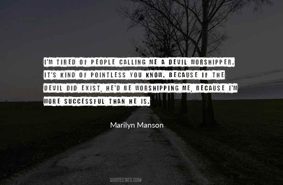 Devil Worshipper Quotes #1189370