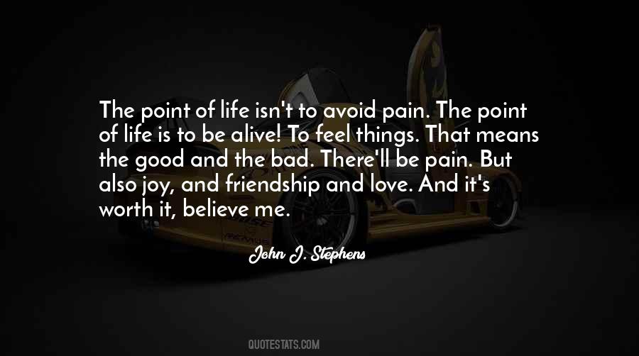 Life Love Pain Quotes #100523