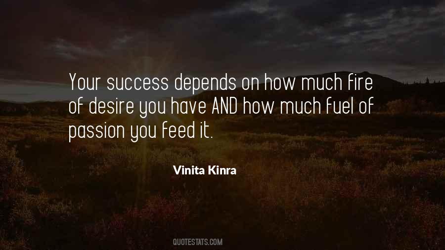 Your Success Depends On You Quotes #524262