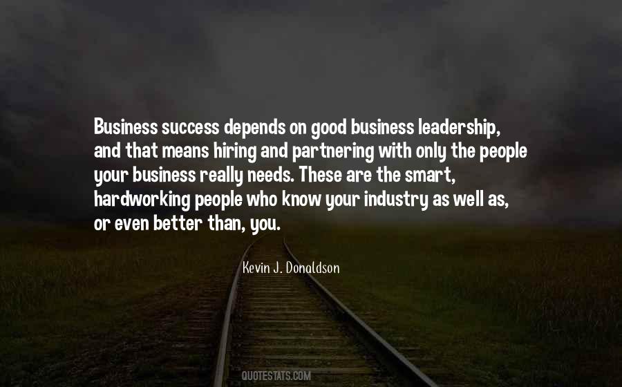 Your Success Depends On You Quotes #987828