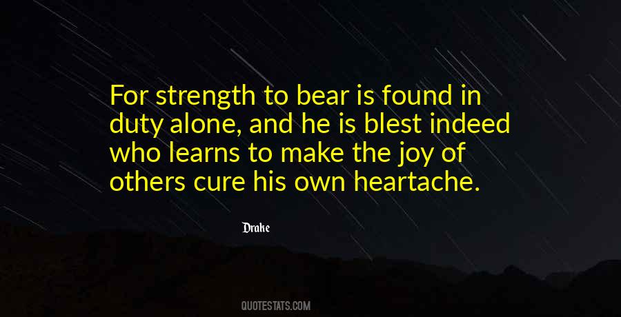 For Being Strong Quotes #125678