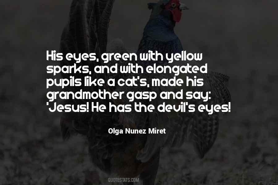 Devil's Eyes Quotes #1558051