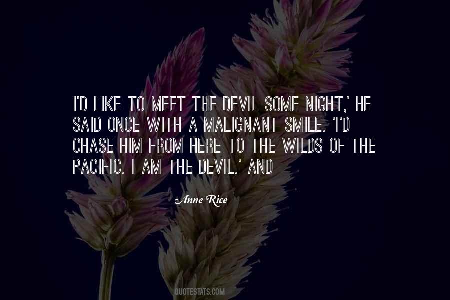 Devil's Night Quotes #1081749