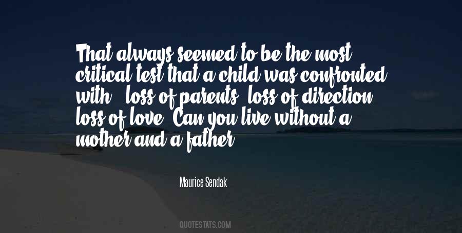 Parents Not Love Their Child Quotes #1102183