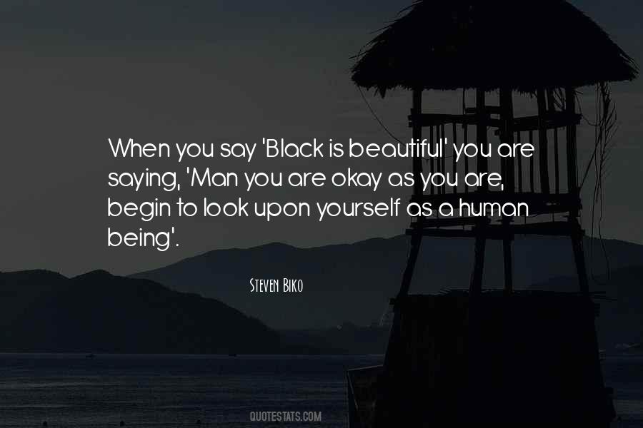 You Look So Beautiful In Black Quotes #1610257