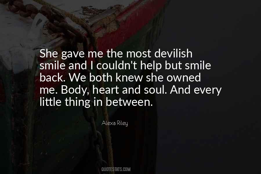 Devilish Smile Quotes #538117