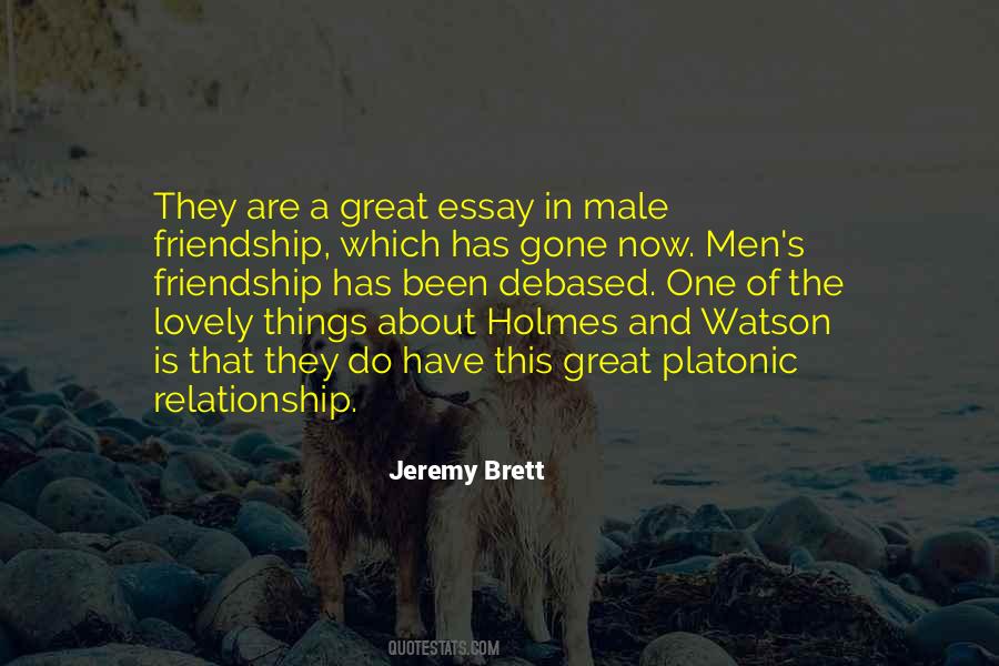 Male Relationship Quotes #493949