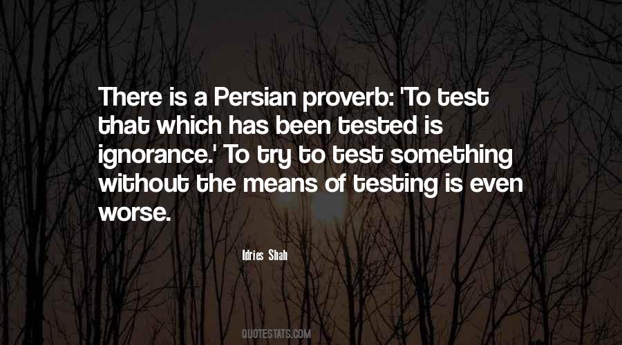 Knowledge Without Experience Quotes #1377637